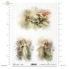 Romantic Triptych, in love, Couple in love, She and He, lovers, love, feelings, romantic encounter, fling, romanticism, watercolour, Kollektion Romantisches Triptychon, verliebt, Verliebtes Paar, Sie und Er